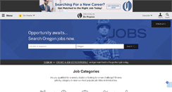 Desktop Screenshot of jobs.oregonlive.com