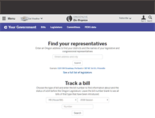 Tablet Screenshot of gov.oregonlive.com